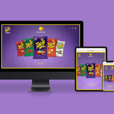 Are You Takis Enough Campaign Website Design